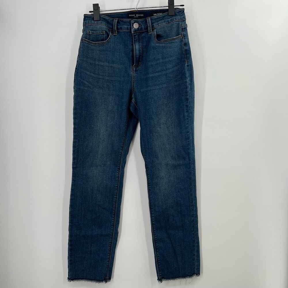 Susan Graver Girlfriend Denim Jeans Ladies Size 2 NEW